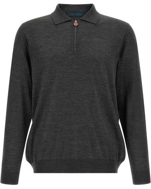 Kiton Round-Neck Knitwear - Grey