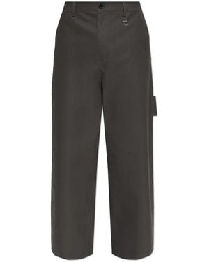 Courreges Wide Trousers - Gris