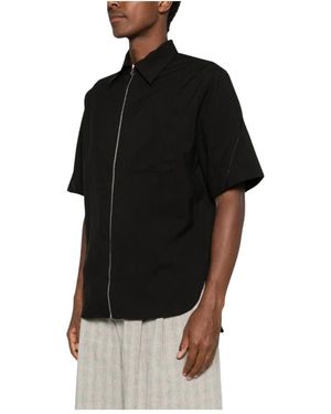 Givenchy Overhemden ,Zwart ,Short Sleeve Shirt