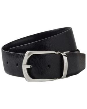 ZEGNA Wendegürtel Aus Leder - Schwarz