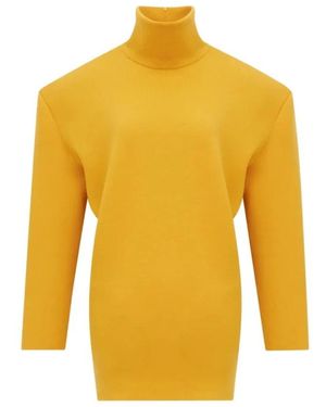 Saint Laurent Turtlenecks - Yellow