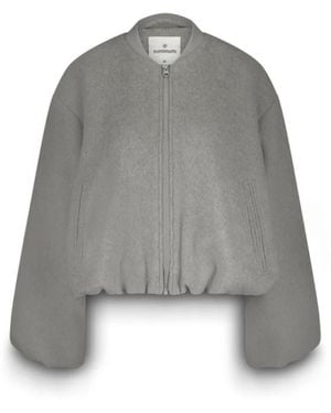 Summum Bomber Jackets - Grey