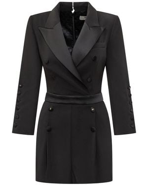 Elisabetta Franchi Playsuits - Black