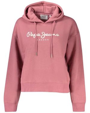 Pepe Jeans Hoodies - Rose