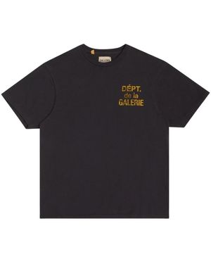 GALLERY DEPT. T-Shirt Mc Coton - Zwart