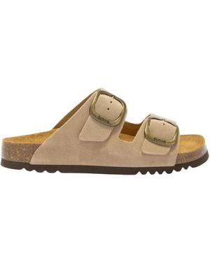 Scholl Sliders - Marron