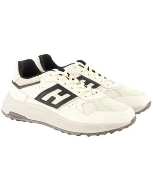 Hogan Hyperlight Leren Sneakers Met Memory Foam - Wit
