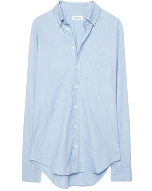 Zadig & Voltaire Denim Shirts - Blu