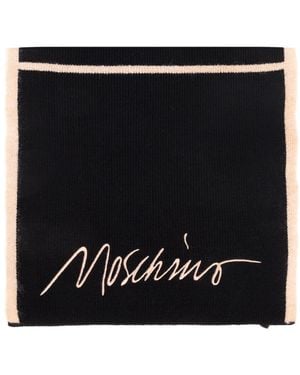 Moschino Winter Scarves - Zwart