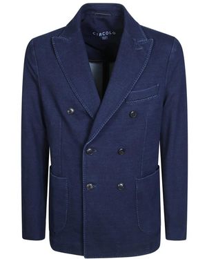 Circolo 1901 Giacca Dp Denim - Blauw