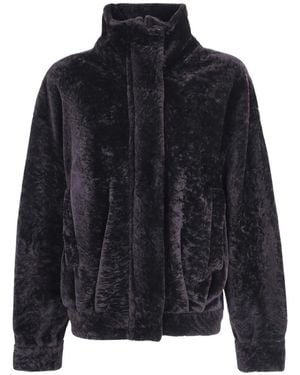 Arma Faux Fur & Shearling Jackets - Azul