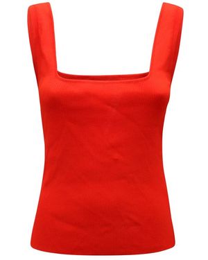 MVP WARDROBE Sleeveless Tops - Rouge