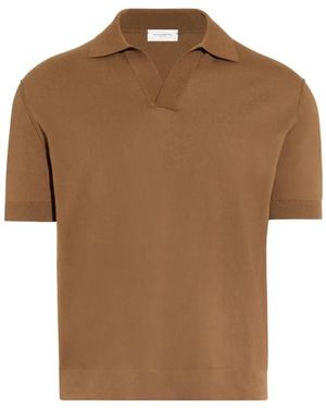 Paolo Pecora Polo Shirts - Brown