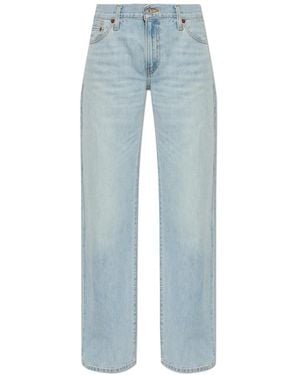 RE/DONE Jeans ,Blauw ,Loose-Fit Jeans