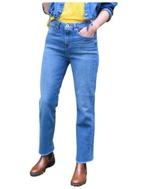 Denim Studio Salomé baumwoll elasthan hose - Blau