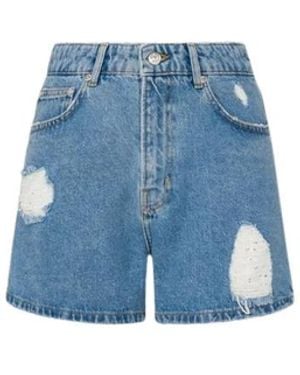 Moschino Denim Shorts - Azul