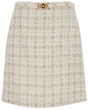 Versace Short Skirts - Natural