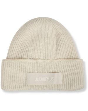 Jacquemus Le Bonnet Gros Grain - Natur