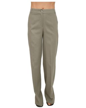 Nenette Wide Trousers - Green