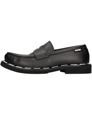 Moschino Flache Schuhe Schwarz