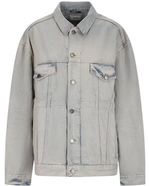 Haikure Denim Jackets - Grey
