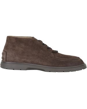 Tod's Lace-Up Boots - Marrone