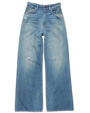 Acne Studios Jeans ,Blauw ,Katoen Jeans