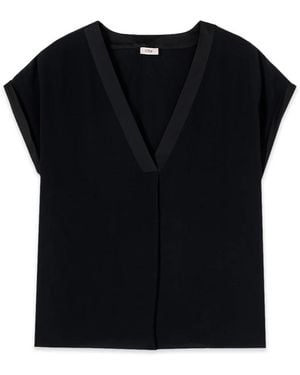 Oltre Blouses - Negro