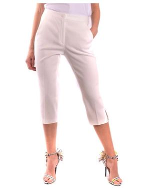 Moschino Cropped Trousers - Pink