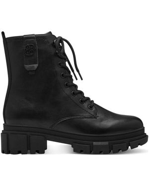 S.oliver Lace-Up Boots - Black