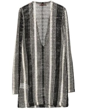 Missoni Open-Knit Vest Met Pailletten - Grijs
