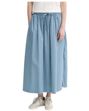 Marc O' Polo Rokken ,Blauw ,Wide Broeken