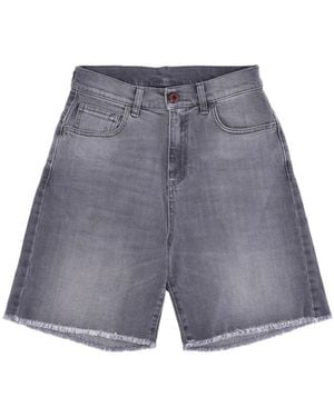 Vision Of Super Denim Shorts - Grey