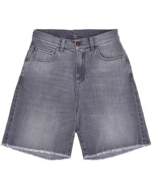 Vision Of Super Denim Shorts - Grey