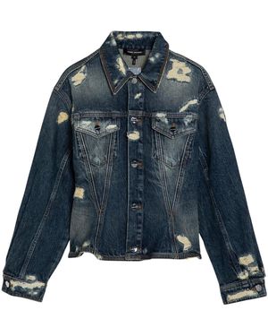 Marc Jacobs Denim Jas Voor Een Stijlvolle Look - Blauw