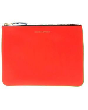 Comme des Garçons Super Fluo Pouch - Rood