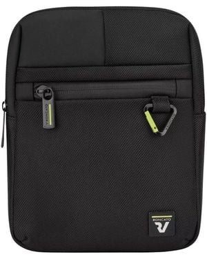 Roncato Cross Body Messenger - Black