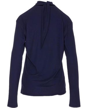 Lemaire Long Sleeve Tops - Blauw