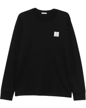 Moncler Long Sleeve Tops - Nero