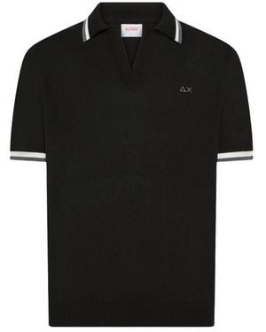 Sun 68 Polo Shirts - Nero