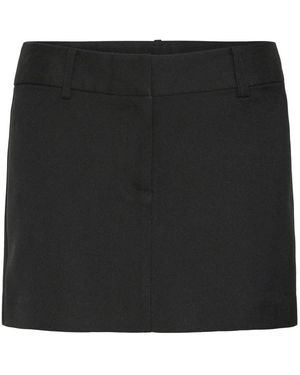 Ichi Short Skirts - Negro