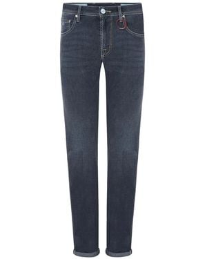 Tramarossa Premium Denim Jeans Regular Slim Fit - Blauw
