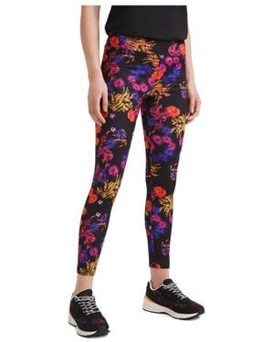 Desigual Leggings - Red