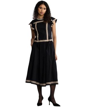 Ulla Johnson Kleedjes ,Zwart ,Kleedjes