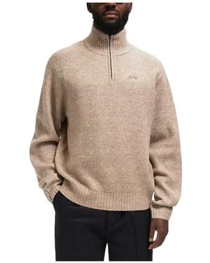 OLAF HUSSEIN Turtlenecks - Neutro