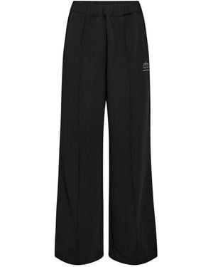 co'couture Wide Trousers - Zwart