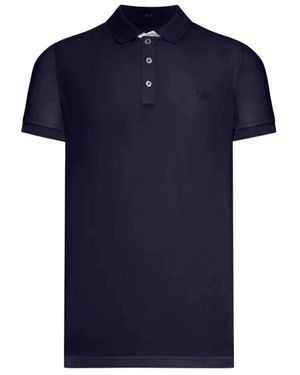 Fay Polo Shirts - Blue