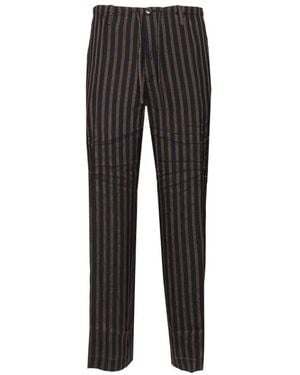 Dries Van Noten Straight Trousers - Grey