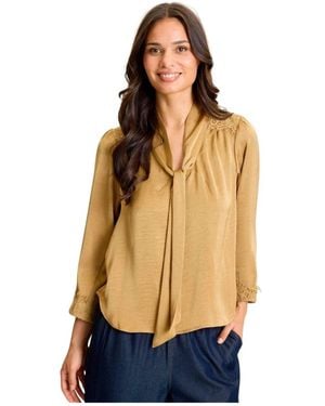 iN FRONT Blouses - Azul