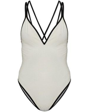 Balmain One-Piece - Marrone